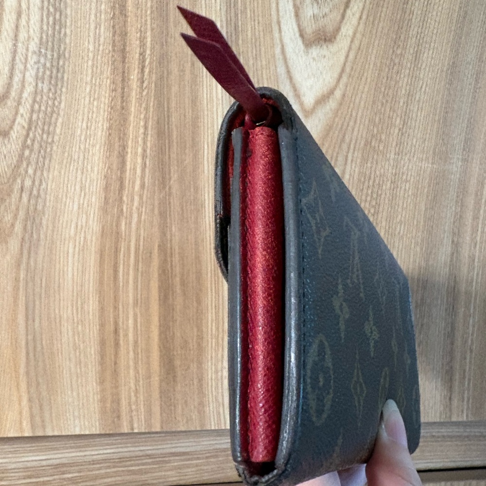 Auth Louis Vuitton Portefeuille Emily long bifold snap wallet - Picture 8 of 15